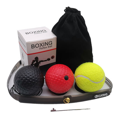 📢📢 50   %  OFF  !! ✨ Boxing Reflex Ball Headband