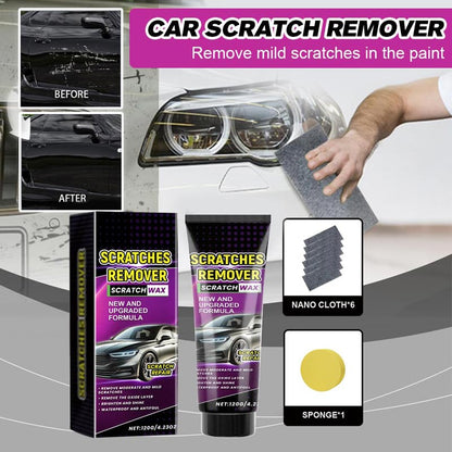 Car Scratch Remover Wax with Nano Cloth