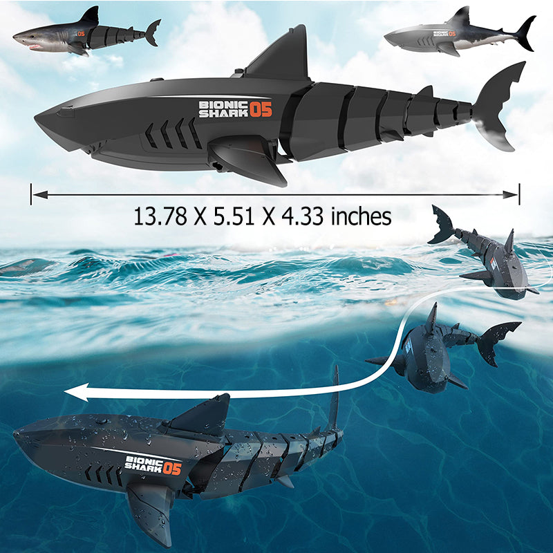 🦈2.4G wireless control of underwater shark camera drone（Free shipping🔥）