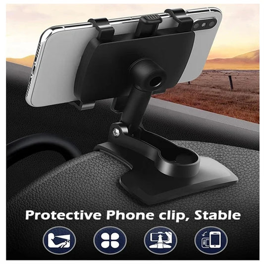 🔥Multifunctional Dashboard Clip-on Car Phone Holder
