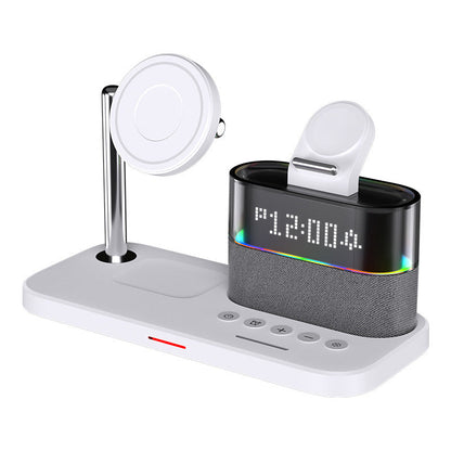 🔥2025 HOT SALE - 50% OFF🔥3-in-1 Wireless Charging Station with Alarm Clock
