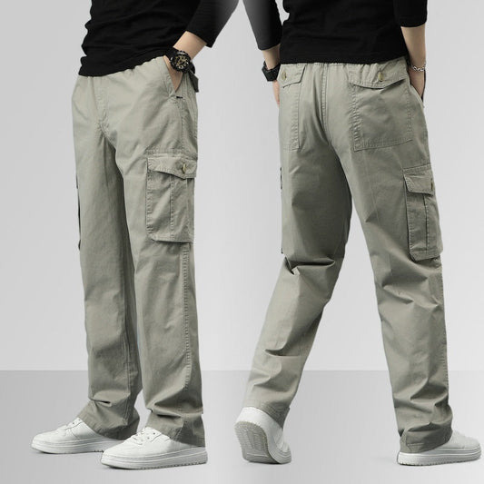 👖Multi-Pocket Durable Ultra Comfort Loose Fit Pants🔥Perfect combination of utility and comfort🔥