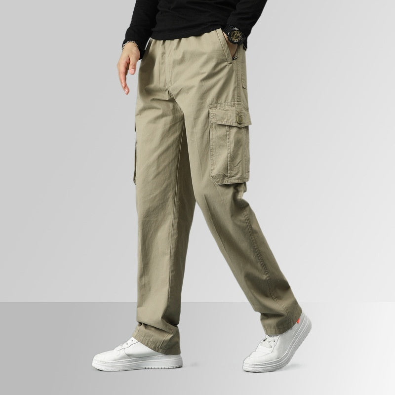 👖Multi-Pocket Durable Ultra Comfort Loose Fit Pants🔥Perfect combination of utility and comfort🔥