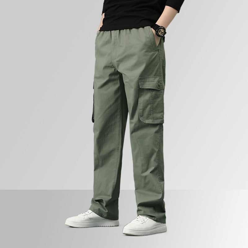 👖Multi-Pocket Durable Ultra Comfort Loose Fit Pants🔥Perfect combination of utility and comfort🔥