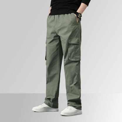 👖Multi-Pocket Durable Ultra Comfort Loose Fit Pants🔥Perfect combination of utility and comfort🔥