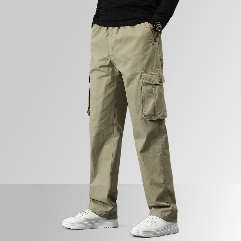 👖Multi-Pocket Durable Ultra Comfort Loose Fit Pants🔥Perfect combination of utility and comfort🔥