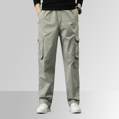 👖Multi-Pocket Durable Ultra Comfort Loose Fit Pants🔥Perfect combination of utility and comfort🔥