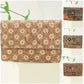 Cork PU Retro Printing Flap Cover Wallet