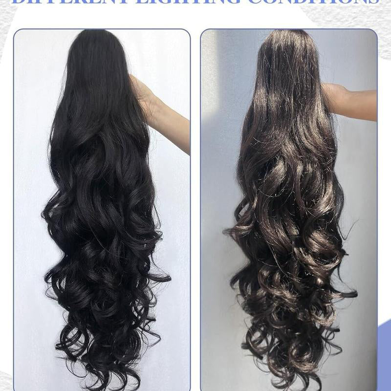 💜Temporary promotion 50% OFF💜Clip-on wavy ponytail extension