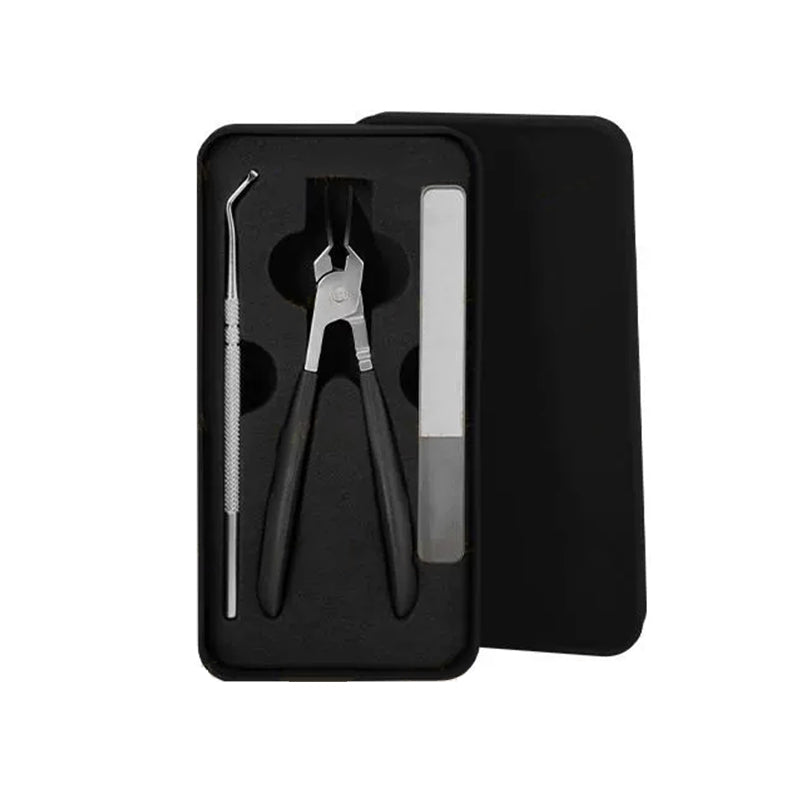 💅 50% OFF NOW! ✨ Anti-Splash 25° Slant Edge Nail Clipper 3-Piece Set – Precise Cut, Comfortable Grip & Safe Splash Guard ✂️