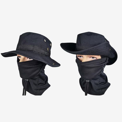 💎 50% OFF! 💎 2-in-1 Camouflage Fishing Hat and Mask Neck Wrap – UPF 50+ Protection, Detachable & Breathable Design 🌞🎣