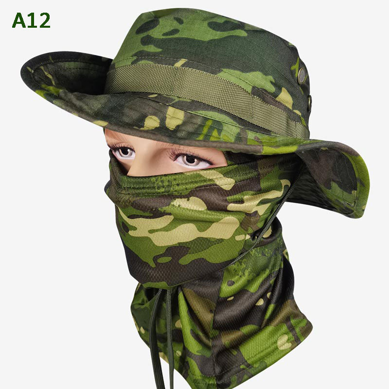 💎 50% OFF! 💎 2-in-1 Camouflage Fishing Hat and Mask Neck Wrap – UPF 50+ Protection, Detachable & Breathable Design 🌞🎣
