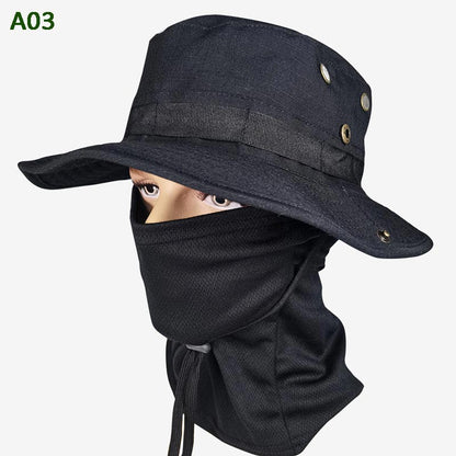 💎 50% OFF! 💎 2-in-1 Camouflage Fishing Hat and Mask Neck Wrap – UPF 50+ Protection, Detachable & Breathable Design 🌞🎣