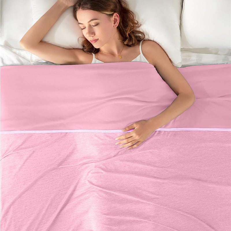 🌸Summer Hot Sale-50% Off ✨Cooling Blanket for Night Sweats - Advanced Temp-Regulating Comforter for Hot Sleepers, Stay Cool & Sleep Better