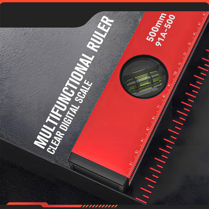 📏 Multi-Function Magnetic Level with LCD Digital Display – High Precision for Construction & DIY ⚡