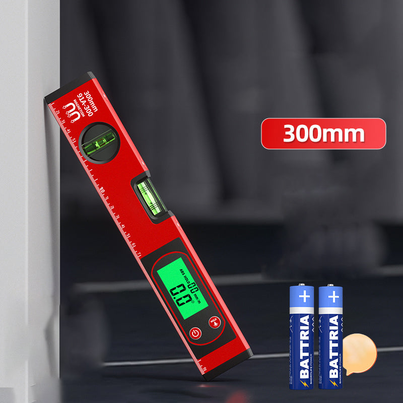 📏 Multi-Function Magnetic Level with LCD Digital Display – High Precision for Construction & DIY ⚡