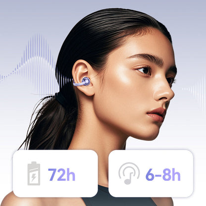 🎧 2026 Sale — Over 47,000 Sold!🔥Bluetooth 5.4 Clip-On Open Ear Earbuds with Noise Cancelling – AI Noise Cancelling 🎶