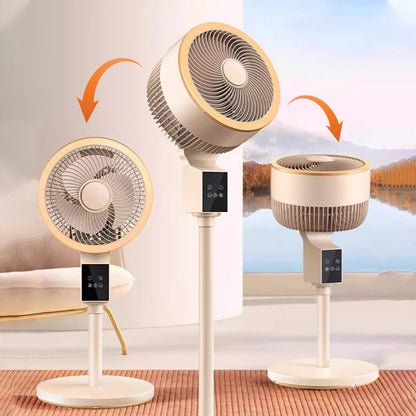 🎁Multi-function Remote Control Smart Fan（Prevent your child from catching a cold by blowing the air conditioner, this fan will help you out）