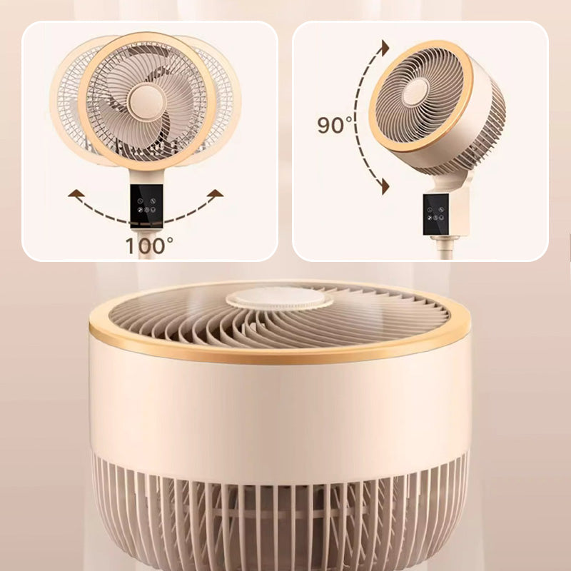 🎁Multi-function Remote Control Smart Fan（Prevent your child from catching a cold by blowing the air conditioner, this fan will help you out）