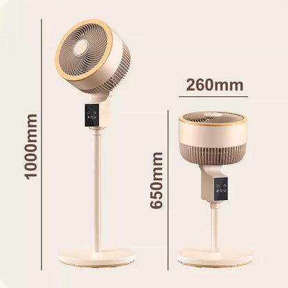🎁Multi-function Remote Control Smart Fan（Prevent your child from catching a cold by blowing the air conditioner, this fan will help you out）