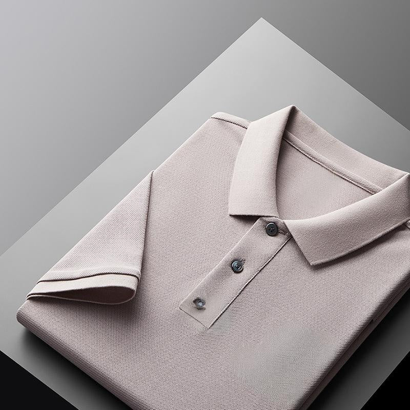 💕⏰🔥LIMITED TIME 50% OFF!🔥50K+ SOLD!  What should I wear tomorrow?💕Men's Casual Business Short Sleeve Lapel T-Shirt