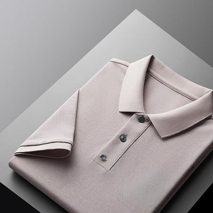 💕⏰🔥LIMITED TIME 50% OFF!🔥50K+ SOLD!  What should I wear tomorrow?💕Men's Casual Business Short Sleeve Lapel T-Shirt