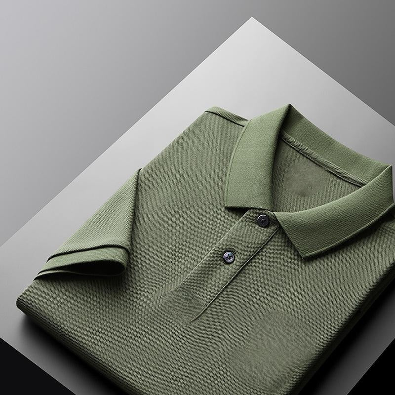 💕⏰🔥LIMITED TIME 50% OFF!🔥50K+ SOLD!  What should I wear tomorrow?💕Men's Casual Business Short Sleeve Lapel T-Shirt