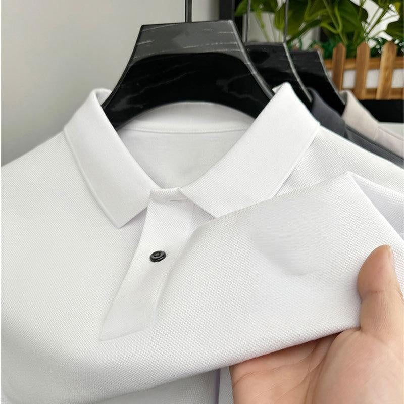 💕⏰🔥LIMITED TIME 50% OFF!🔥50K+ SOLD!  What should I wear tomorrow?💕Men's Casual Business Short Sleeve Lapel T-Shirt