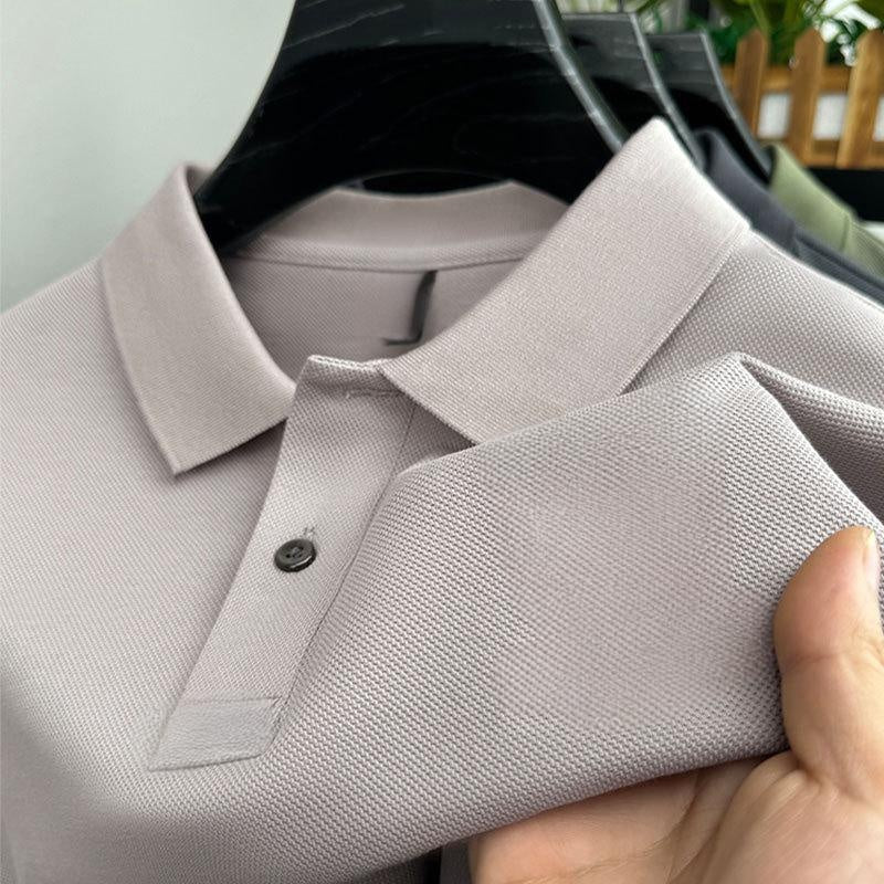 💕⏰🔥LIMITED TIME 50% OFF!🔥50K+ SOLD!  What should I wear tomorrow?💕Men's Casual Business Short Sleeve Lapel T-Shirt