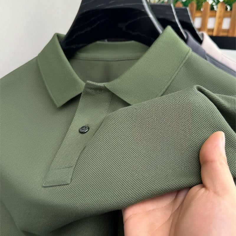 💕⏰🔥LIMITED TIME 50% OFF!🔥50K+ SOLD!  What should I wear tomorrow?💕Men's Casual Business Short Sleeve Lapel T-Shirt