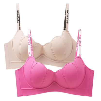 Comfortable Petal-Shaped Seamless Bra