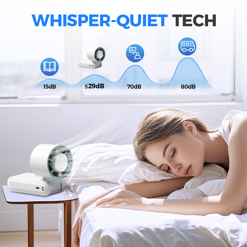 ❄️💨 Handheld Cooling Fan with Ice Mist – 3-speed settings, mist cooling – Pay on delivery ⚡✅