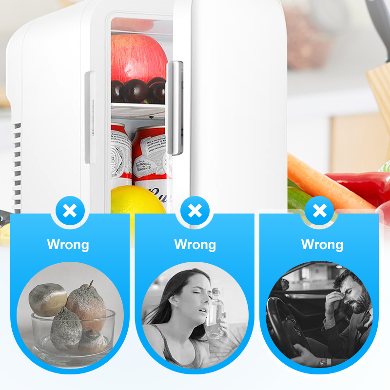 ⏰🔥LIMITED TIME 50% OFF! ❄️ 4L Mini Car Refrigerator – Keep Drinks & Snacks Cool On-The-Go, Compact & Portable 🚗✨