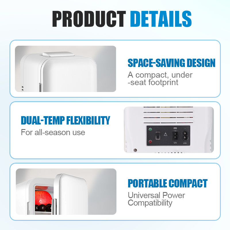 ⏰🔥LIMITED TIME 50% OFF! ❄️ 4L Mini Car Refrigerator – Keep Drinks & Snacks Cool On-The-Go, Compact & Portable 🚗✨
