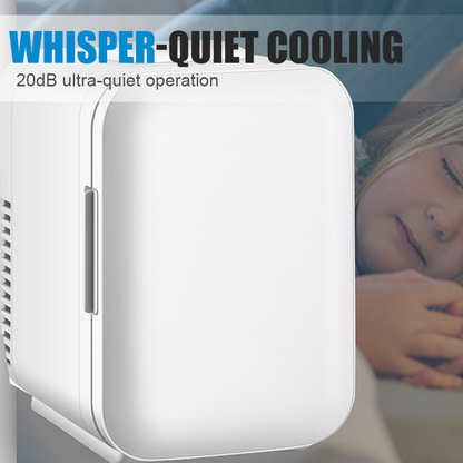 ⏰🔥LIMITED TIME 50% OFF! ❄️ 4L Mini Car Refrigerator – Keep Drinks & Snacks Cool On-The-Go, Compact & Portable 🚗✨