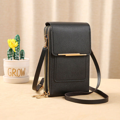 👜 📱 Women's Touch Screen Messenger Bag – Smart Phone Charging, Anti-Theft & Water-Resistant ✨