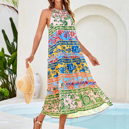 🎉Women's Charming Loose Bold Print Dresses