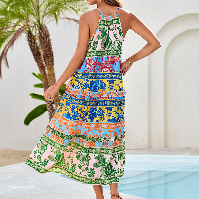 🎉Women's Charming Loose Bold Print Dresses