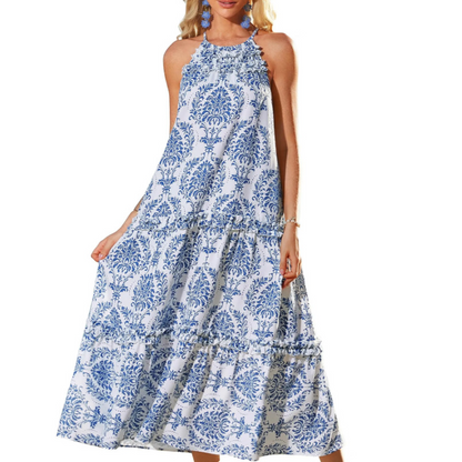 🎉Women's Charming Loose Bold Print Dresses