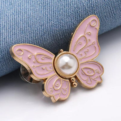 🌸🦋 LAST DAY! BUY 1 GET 1 FREE 🎁💜 Removable Butterfly Waist Adjustment Buckle – No‑Tool, Adjustable Fit for Jeans, Skirts & Dresses, Creates Hourglass Shape ✨👗💃