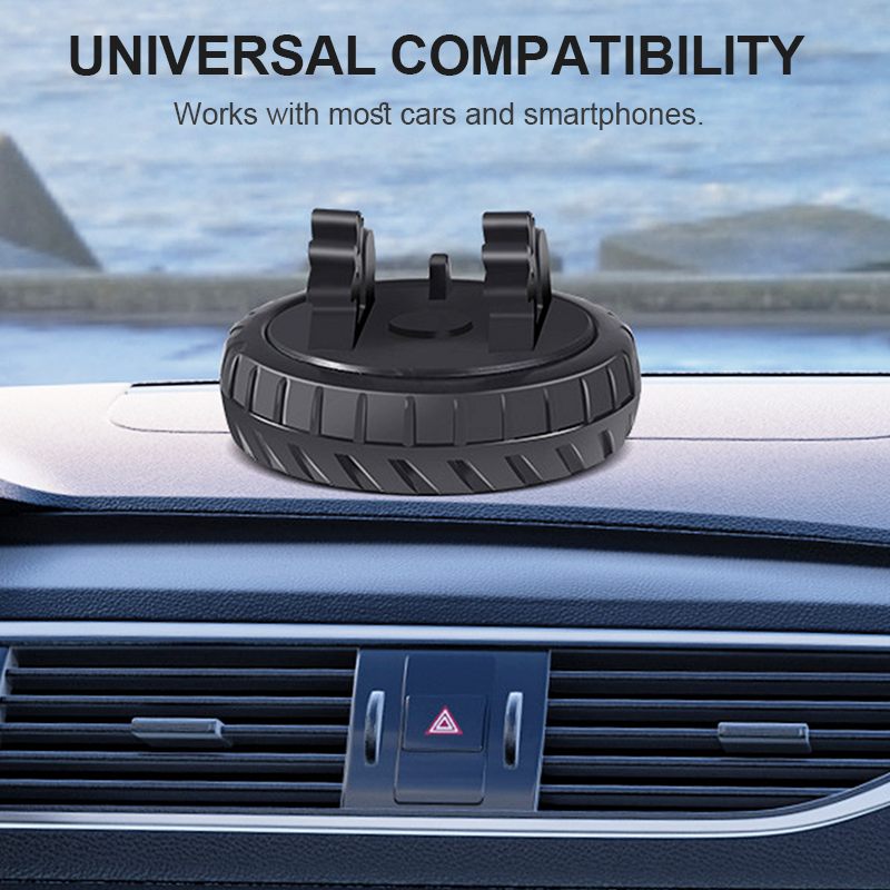 🔥Limited-time offer-360° Rotatable Compact Car Phone Mount