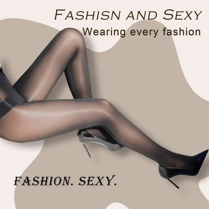 🏆 BUY 1 GET 1 FREE! 🔥 Transparent High-Waisted Tights for Women - Sheer & Comfortable 👑✨
