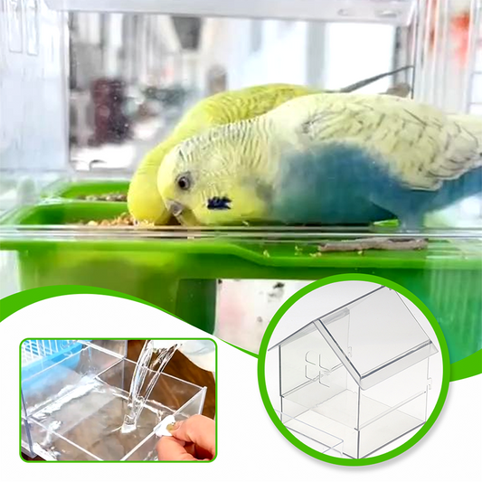 Pull-Out External Parrot Feeder✨
