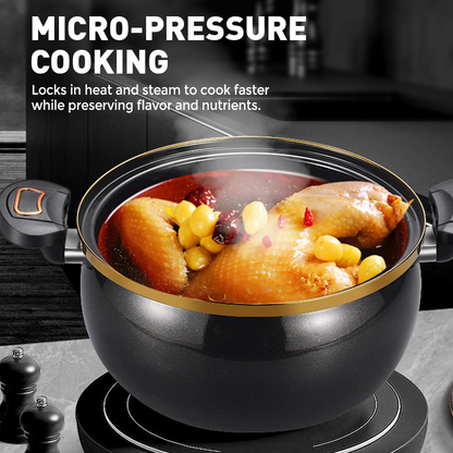 🔥Limited Time Promotion 50% OFF🔥Large Capacity Micro-Pressure Enamel Soup Pot