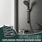 🚿✨ Improved explosion-proof braided shower hose – No more leaks or bursts! ✨🚿