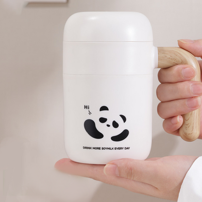 Rechargeable Self Stirring Mug with Lid