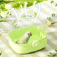 🦜Portable Bird Travel Cage with Water Bottle🏠