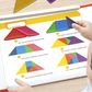 Children's Magnetic Tangram Puzzle Set