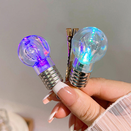 Light Bulb Hair Clip