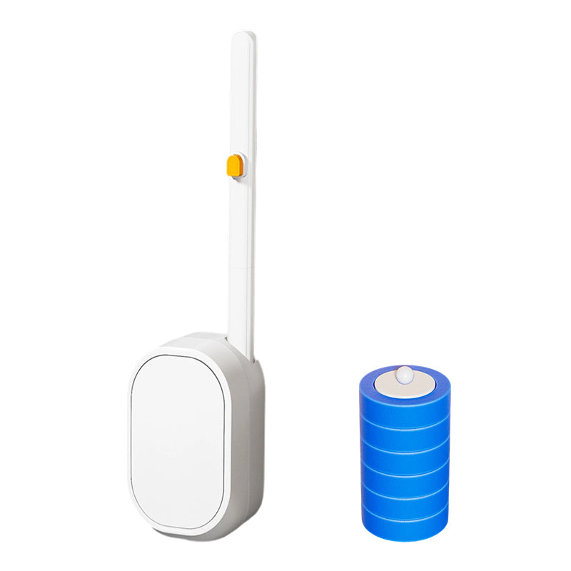 Disposable Toilet Brush with Replaceable Head